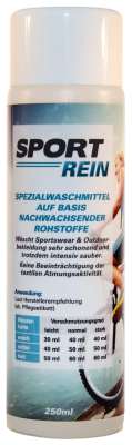 SPORTREIN, das sanfte Waschmittel für Sport- und Funktionsbekleidung SPORTREIN, das sanfte Waschmittel für Sport- und Funktionsbekleidung